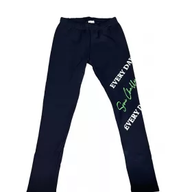 Lányka leggings 116-os /vastag/ (feketéskék)
