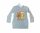 Cicás simítós felső/tunika  6év (szürke)
