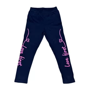 Lányka leggings 116-146 (sötétkék)