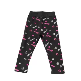 Lányka leggings 98-128 /vastag/ (kisebb méret)-fekete