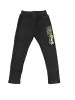 Lányka leggings 92-116 /vastag/ (fekete,arany mintával)