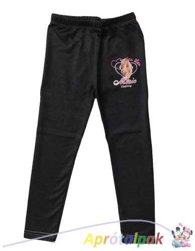 Lovas leggings (fekete) 98-128