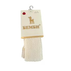 Lányka harisnya 104/110-es (krém)