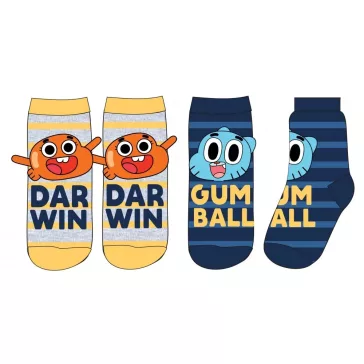 Gumball zokni 27/30 (sárga)