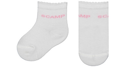 Scamp fehér zokni92/98-as