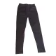 Lányka leggings 11/12év-L (bélelt,farmerhatású)/fekete/