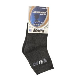 Fiú zokni 35/38-as (vastag) orrvarrás nélküli