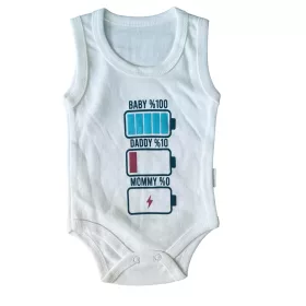Fiú ujjatlan body 74-es 