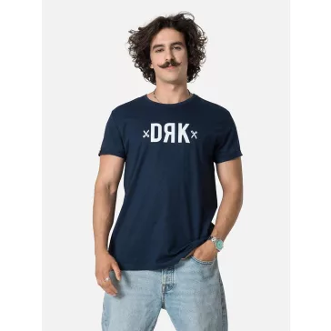 DRK férfi póló S-3XL (sötétkék)