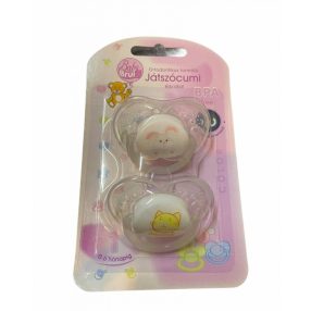   Baby Bruin játszócumi 0-6 hó szilikon fogszabályozós (játszócumi) 2db-os