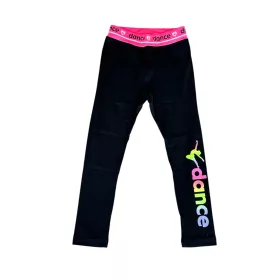 Lányka leggings 134-164 (vékony) /fekete/