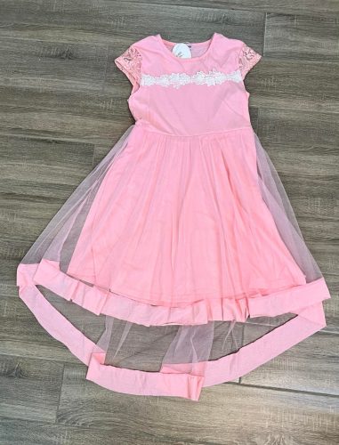 Lányka ruha 134-164 (rózsaszín)