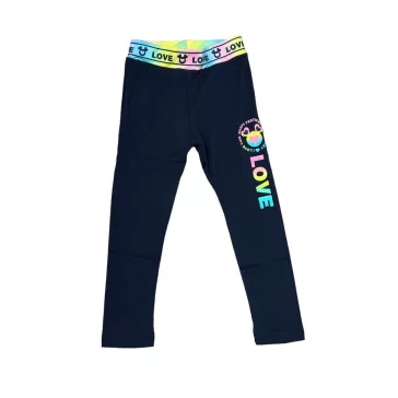 Lányka leggings 116-146 (vékony) /sötétkék/