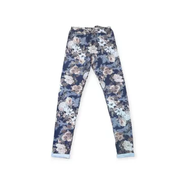Virág mintás leggings 134-170