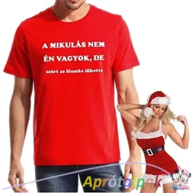 Mikulás póló XXL-es 