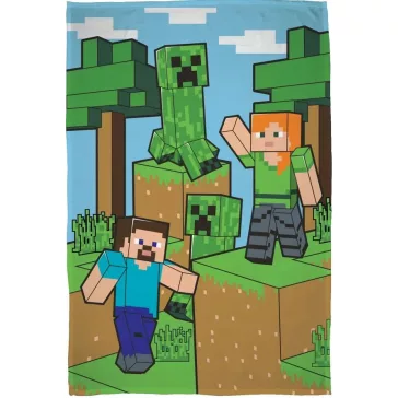 Minecraft takaró 100*150cm 