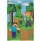 Minecraft takaró 100*150cm 