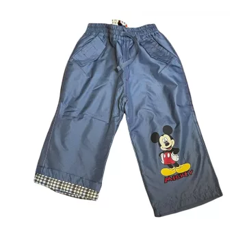 Mickey vízlepergetős vastag nadrág 92-es (szürke)