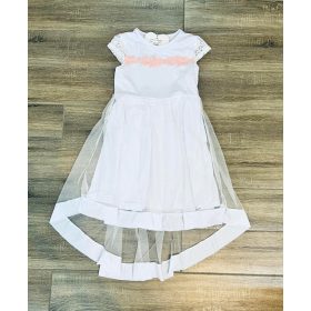 Lányka ruha 134-164 (fehér)