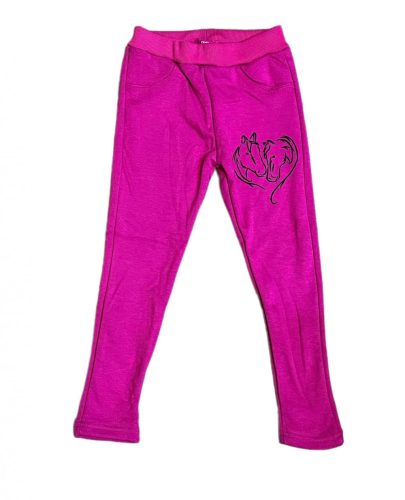 Lovas leggings 116-146 /vastag/ (pink)