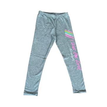 Lányka leggings 134-164 (vékony) /szürke/