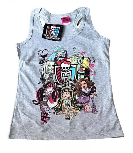 Monster High trikó szürke 140-es (extra akció)