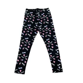 Lányka leggings 134-164 (vékony) /fekete/