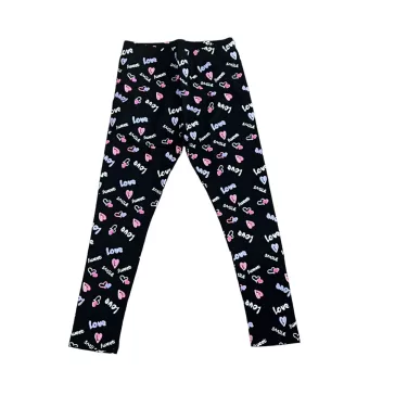 Lányka leggings 134-164 (vékony) /fekete/
