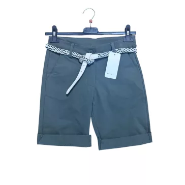 Női rövidnadrág ajándék övvel S-XXL (keki)