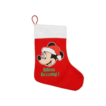 Minnie mikulás csizma