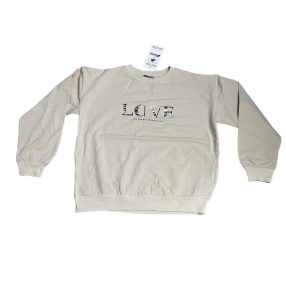 Lányka felső 12-16 év (belül bolyhos)/krém/