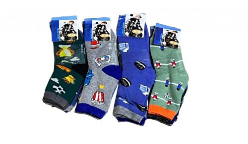 Fiú zokni  35/38-as (vastag) 4db-os