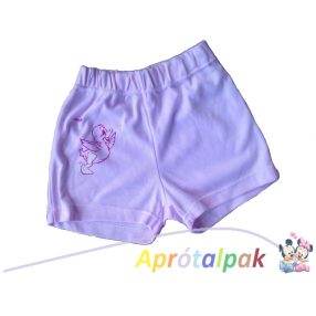 Kacsás rövidnadrág 116-os (kisebb)-rózsaszín