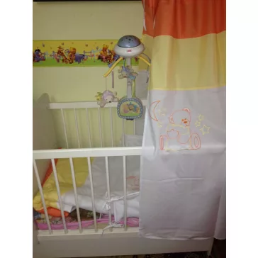Hímzett mackós ágynemű garnitúra