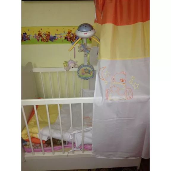 Hímzett mackós ágynemű garnitúra