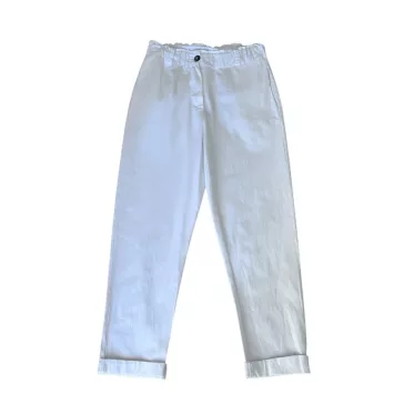 Női nadrág 7/8-os S-XL (fehér)