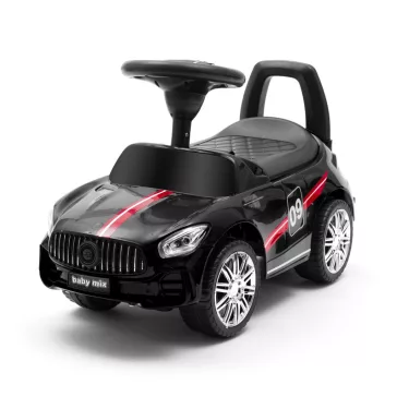 Zenélő bébitaxi Baby Mix RACER fekete