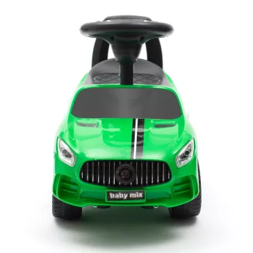 Zenélő bébitaxi Baby Mix RACER zöld