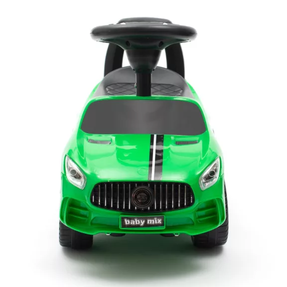 Zenélő bébitaxi Baby Mix RACER zöld