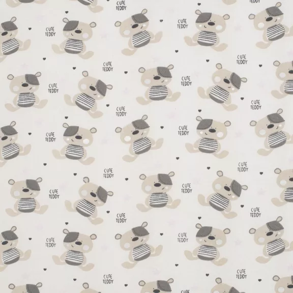 Gyerek habszivacs matrac New Baby BASIC 120x60x5 cm TEDDY BEAR