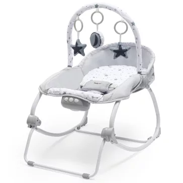   Multifunkcionális baba hinta pihenőszék Baby Mix csillagok zöld