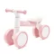 Gyerek futóbicikli Baby Mix Bunny Hop Ultralight rózsaszín