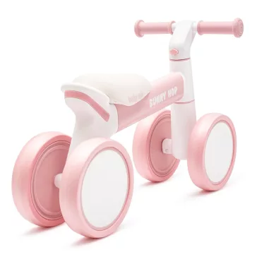   Gyerek futóbicikli Baby Mix Bunny Hop Ultralight rózsaszín