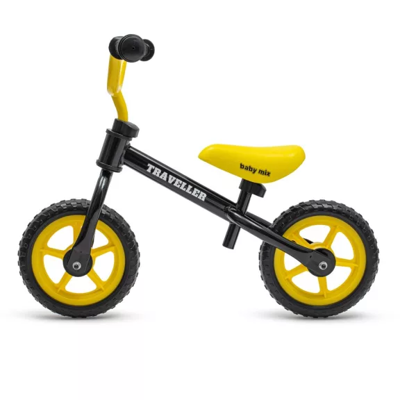 Gyerek futóbicikli Baby Mix Traveller fekete