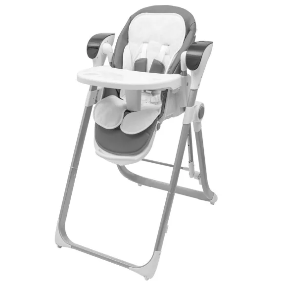 Etetőszék 2az1-ben gyerekeknek SMART New Baby grey