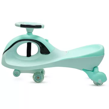 Gravitációs gyerekjármű LED-del Baby Mix G-Force zöld