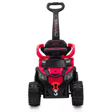 Baby Mix Ruggy elektromos futóbicikli vezetőrúddal piros