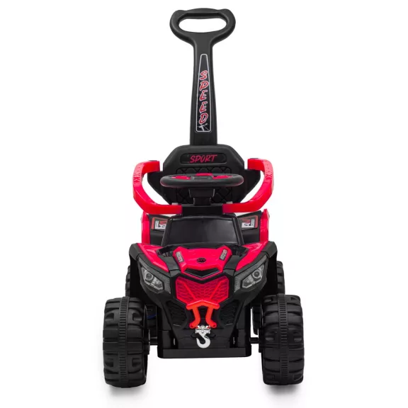 Baby Mix Ruggy elektromos futóbicikli vezetőrúddal piros