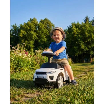 Baby Mix Prime SUV bébitaxi fehér bőrből