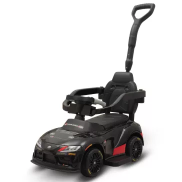   Gyerek futókerékpár vezetőkormányos Toyota GR Supra GT4 Baby Mix fekete